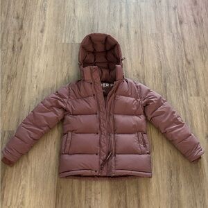 Aritzia Mauve Superpuff